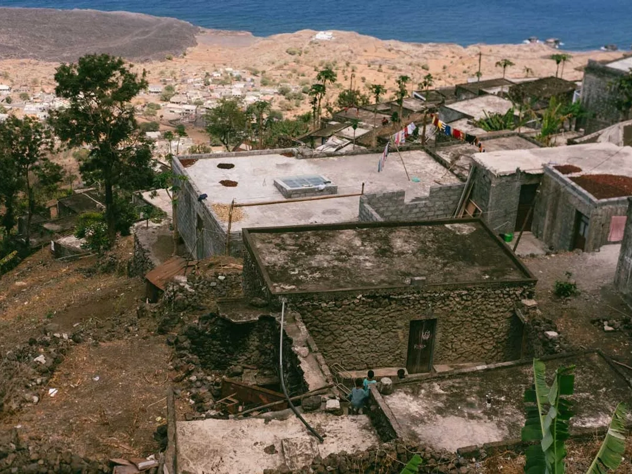 panoramica ilha do fogo cabo verde