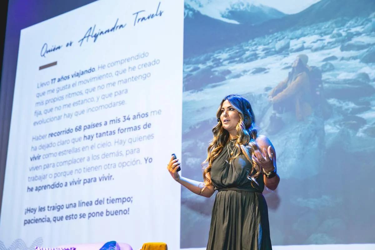 Alejandra Travels en el Travel Pop Up Madrid