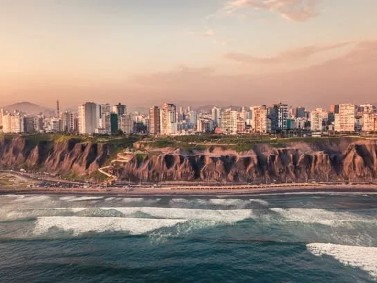 Panorama da Miraflores Coast