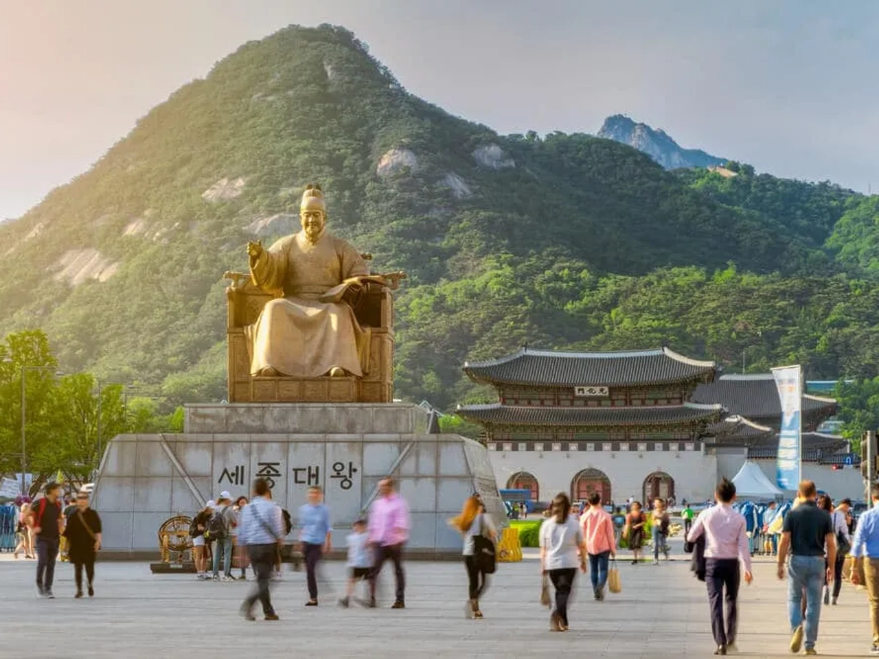 estatua do rei sejong