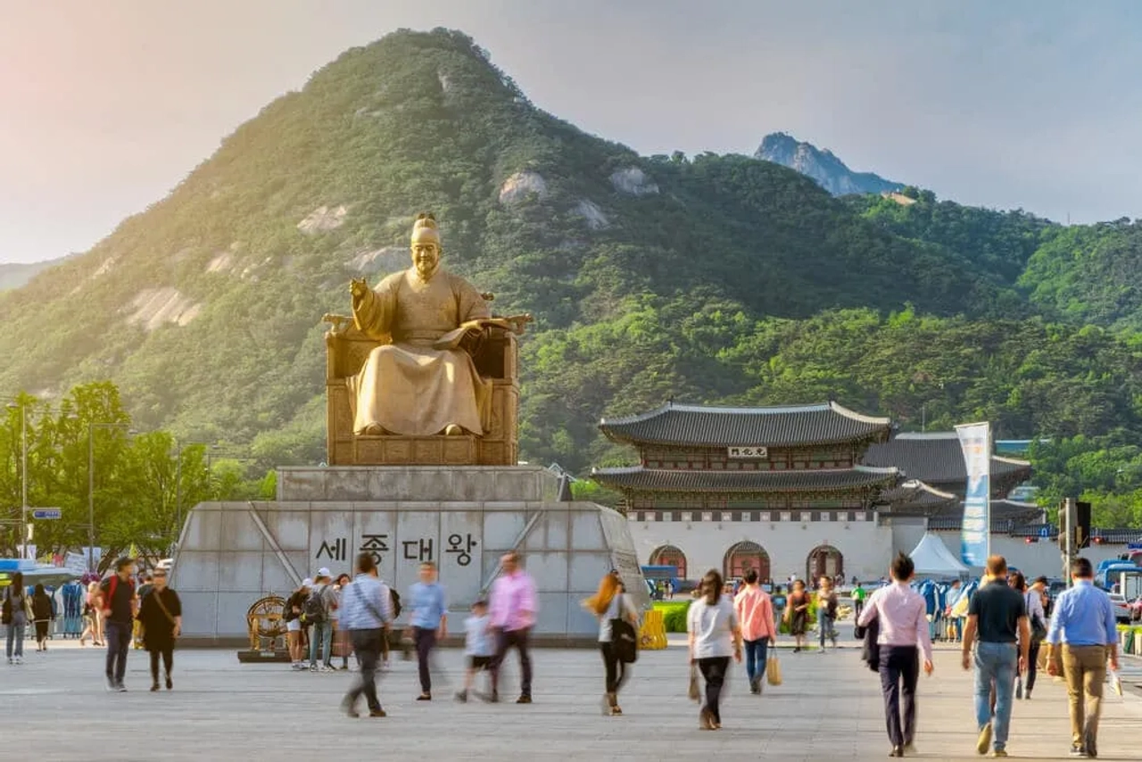 estatua do rei sejong