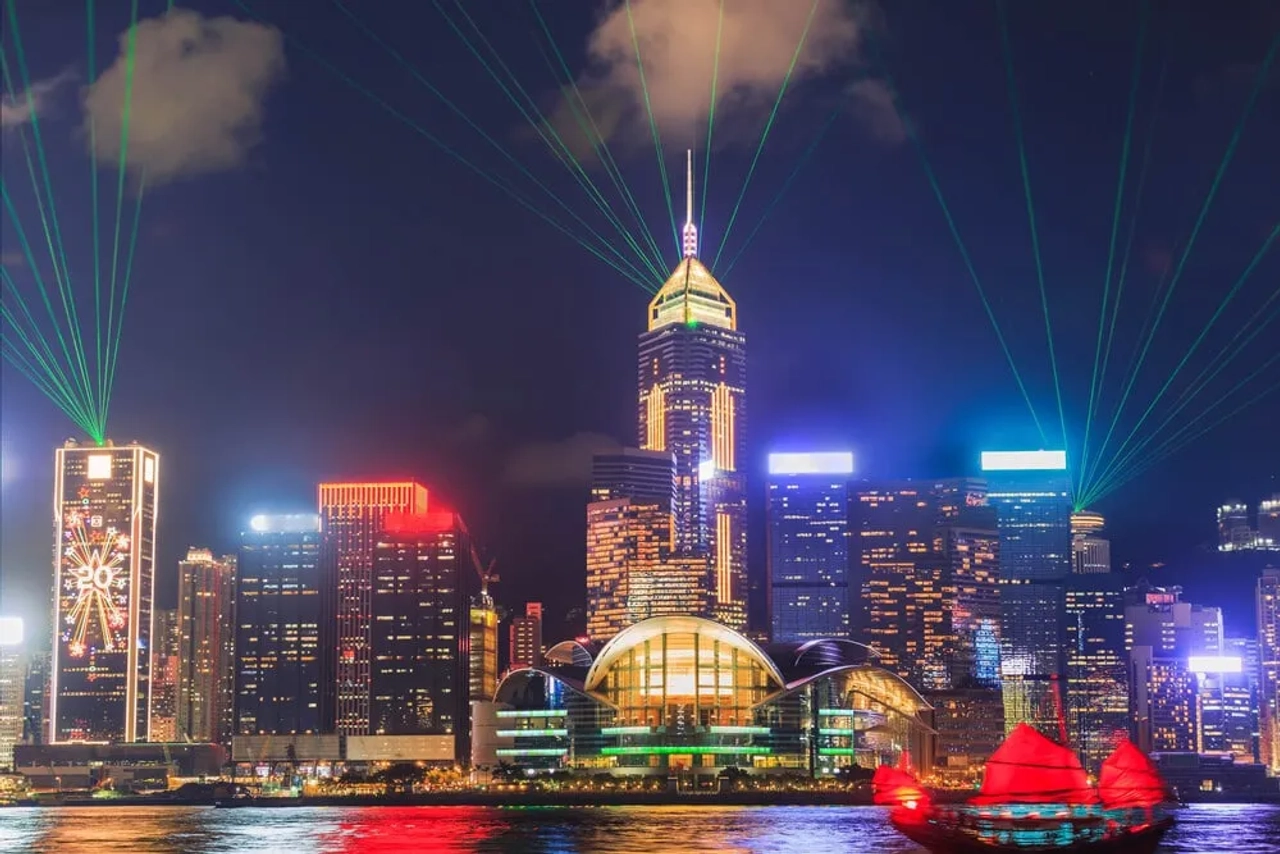 espetaculo noturno hong kong