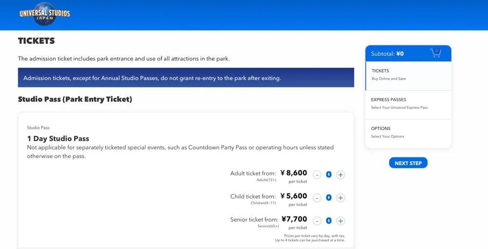 comprar entradas para Nintendo World Japón