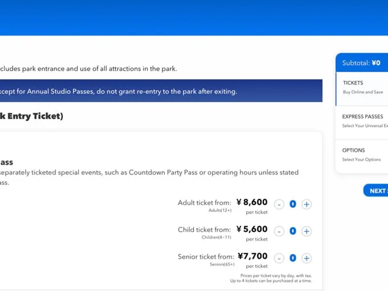 comprar entradas para Nintendo World Japón