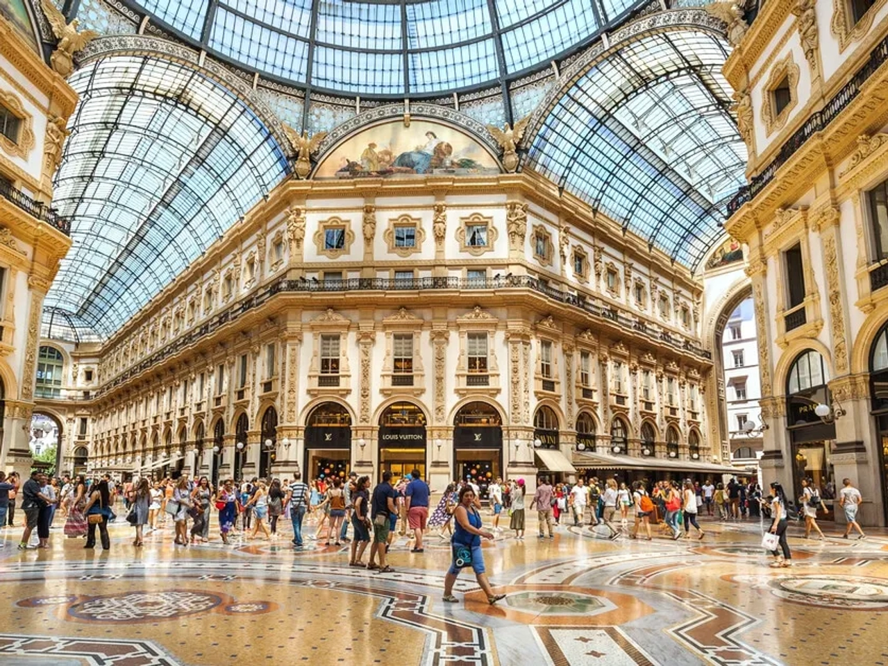galerias vittorio emanuelle em milao
