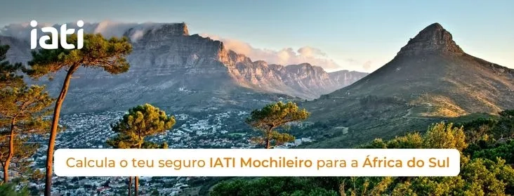 "Calcule seu seguro IATI Mochileiro para a África do Sul!"