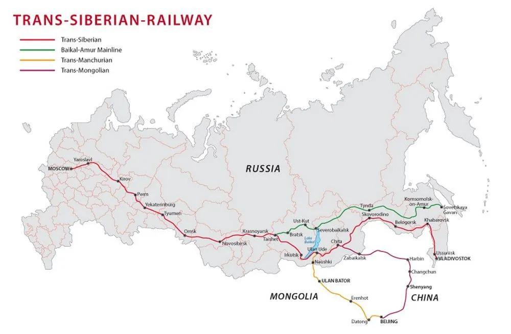 transiberiano paradas