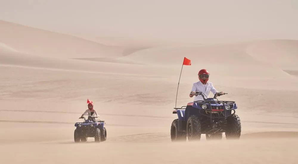 safari en el desierto qatarí
