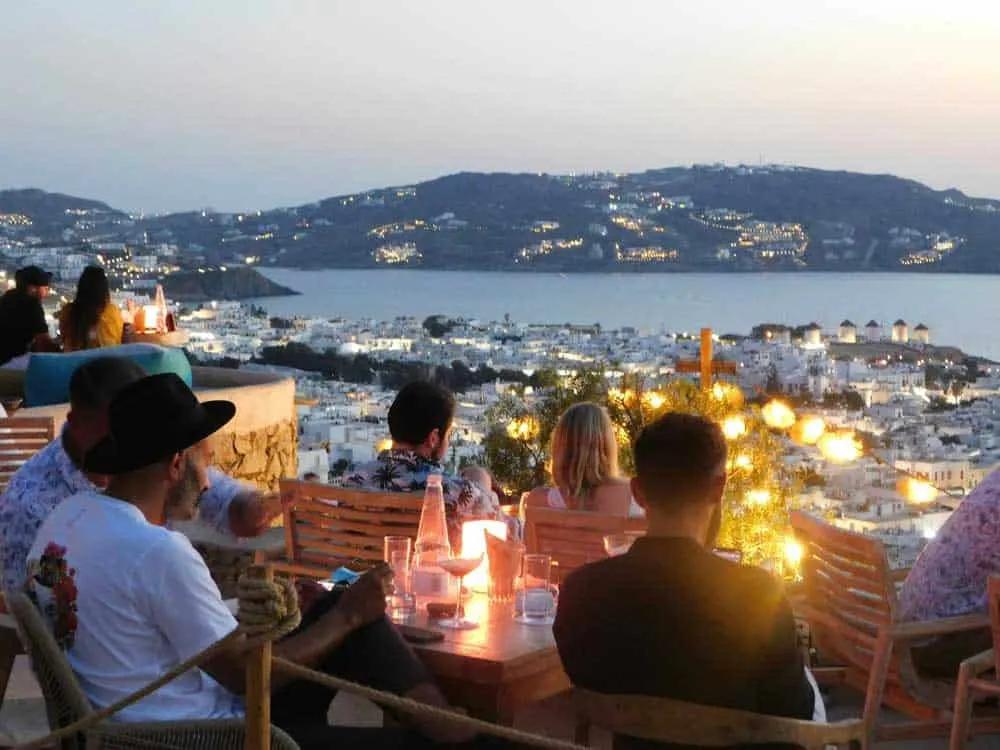 dónde comer en Mykonos