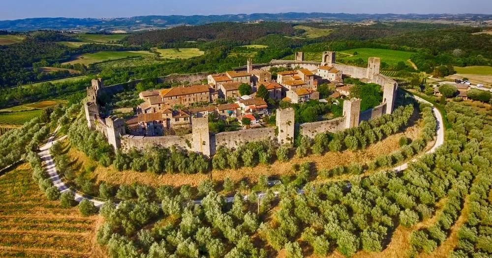 ruta de viaje por la Toscana en 12 días