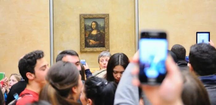 expectativa vs realidad la Mona Lisa