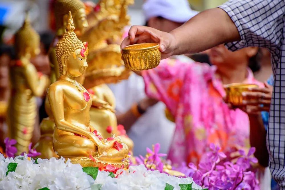 donde celebrar el Songkran
