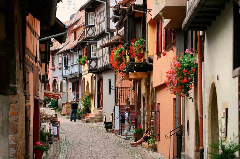 callejuelas de Alsacia