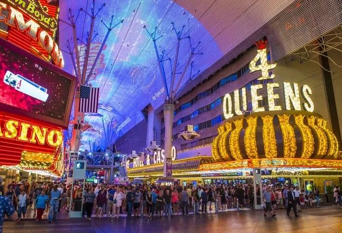 pantalla de Las Vegas