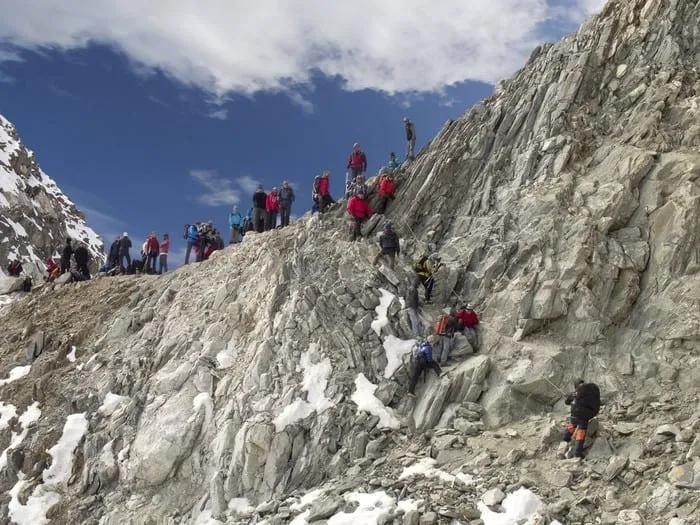 expectativa vs realidad subir al Everest