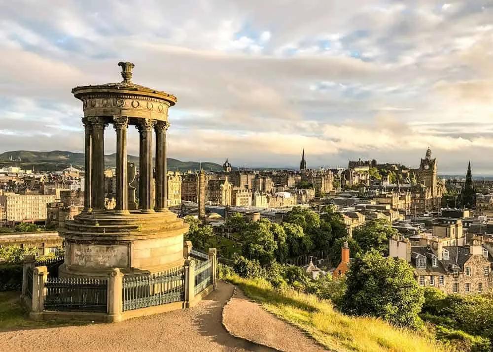 Edimburgo al atardecer