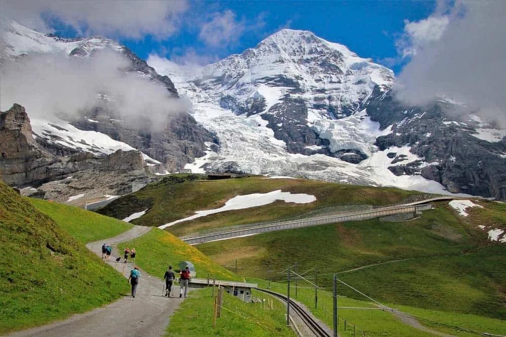 glaciar de Suiza