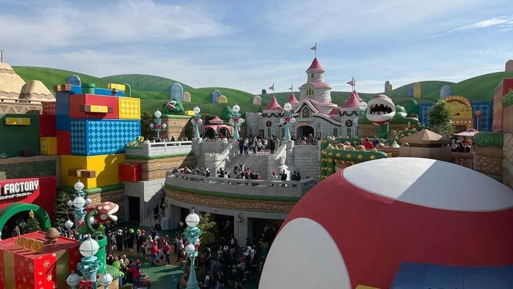 visitar el parque de atracciones de Nintendo