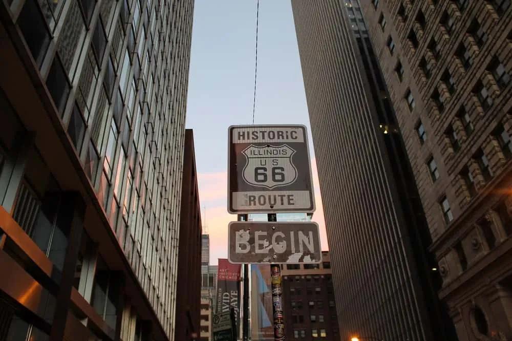 ruta 66 en coche