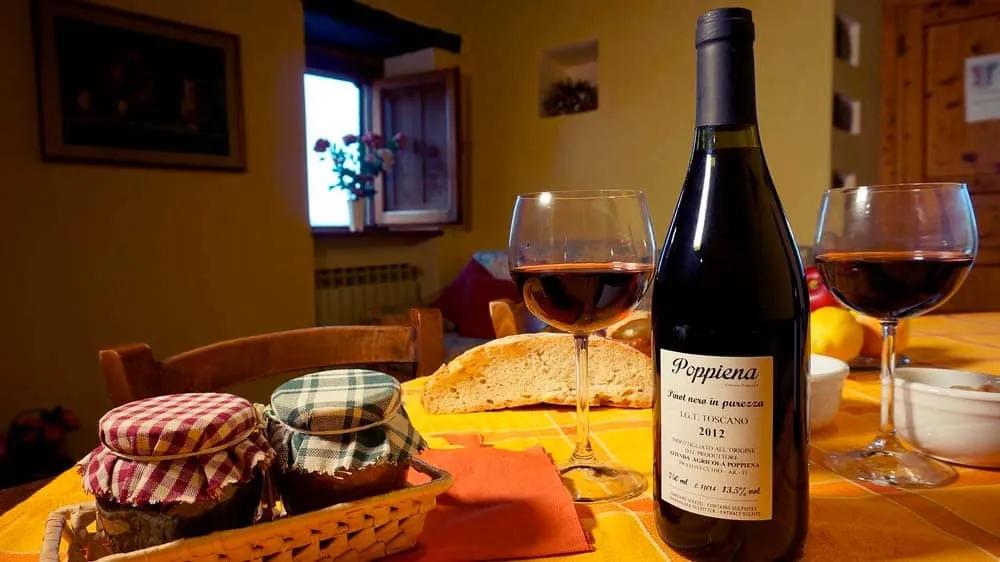 Catas de vino en la Toscana