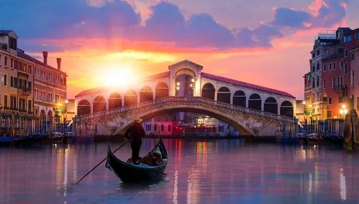 expectativa vs realidad paseo en góndola por Venecia
