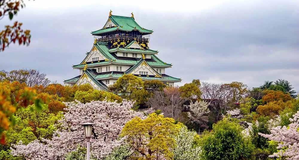 época cerezos en Japón