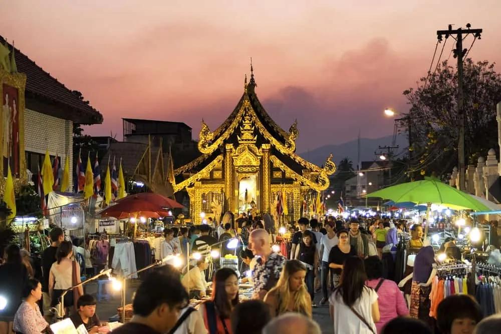 mercados nocturnos de Chiang Mai