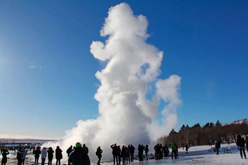 Geysr en Islandia