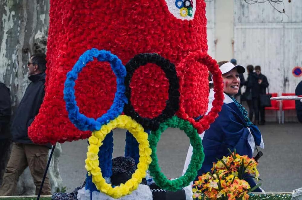 póliza para las Olimpiadas de Paris