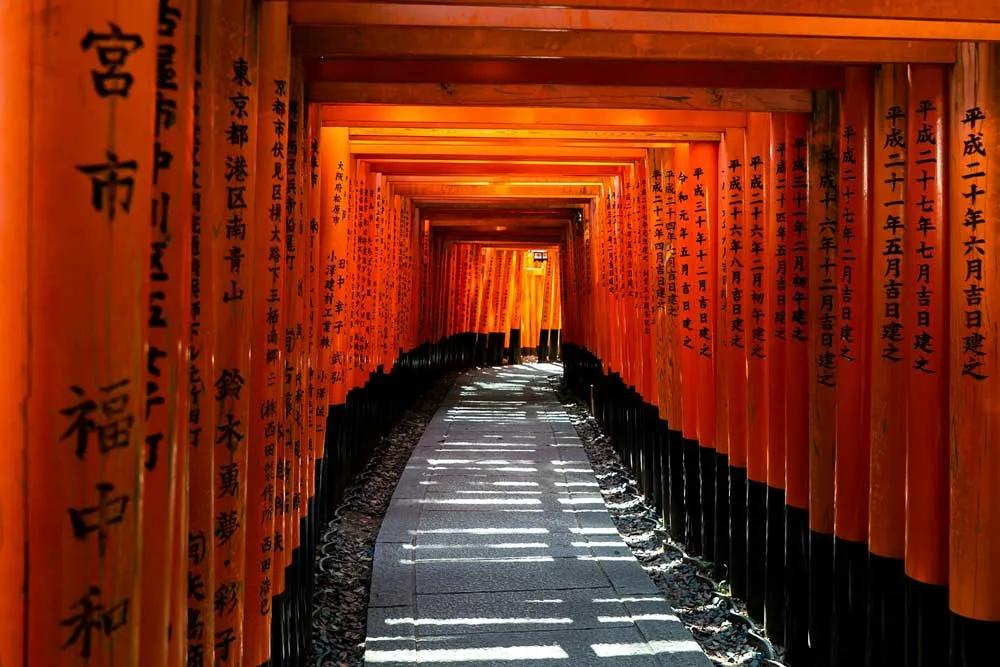 Kioto y excursión a Fushimi Inari