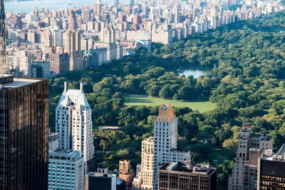 mirador Top of the Rock, vistas a Central Park
