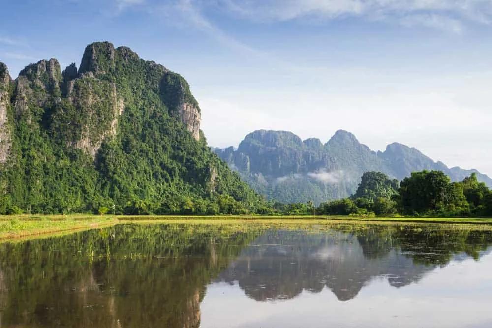 Escalada en Vang Vieng