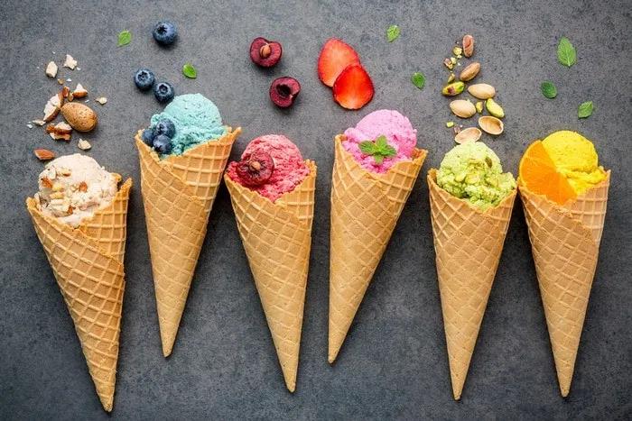 helados en Bolonia