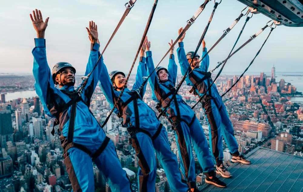 Escalar el CIty Edge en el mirador más alto de Nueva York