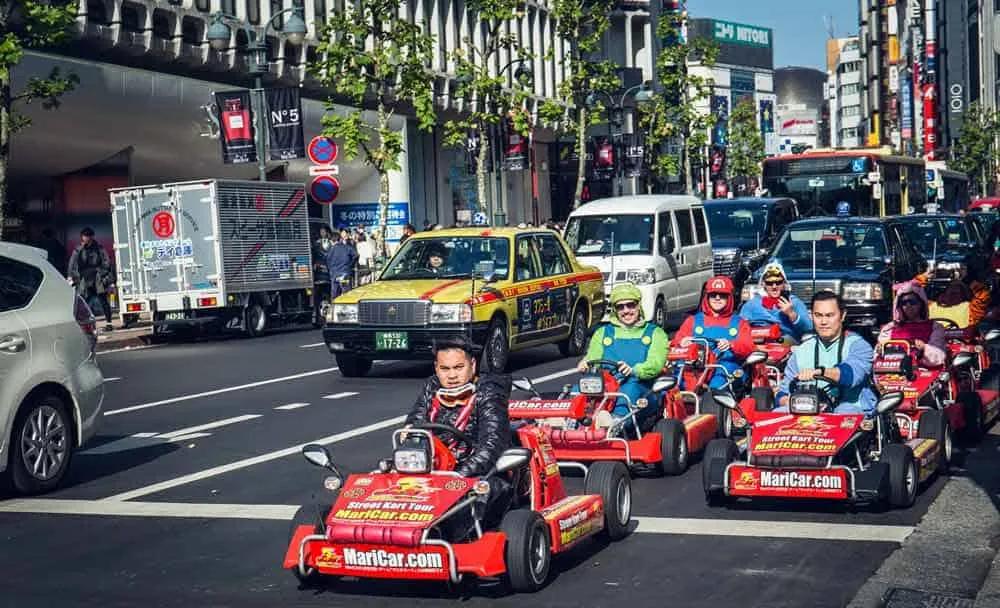 Paseo en Kart por Tokio