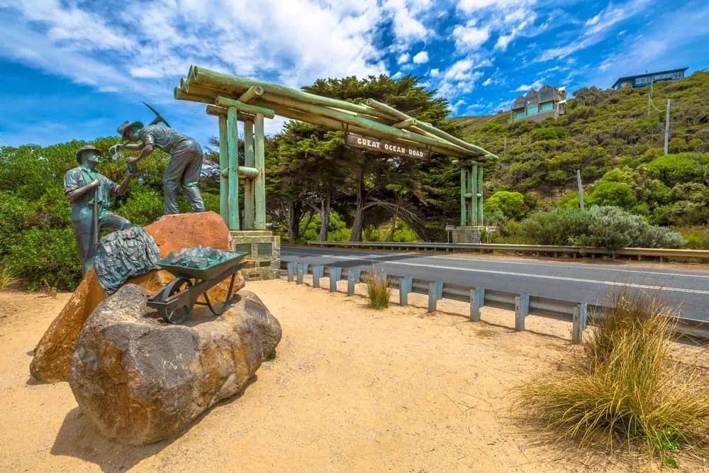 memorial de la Great Ocean Road