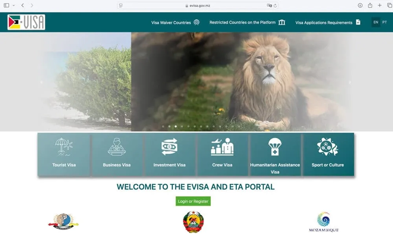 conseguir el visado para viajar a Mozambique