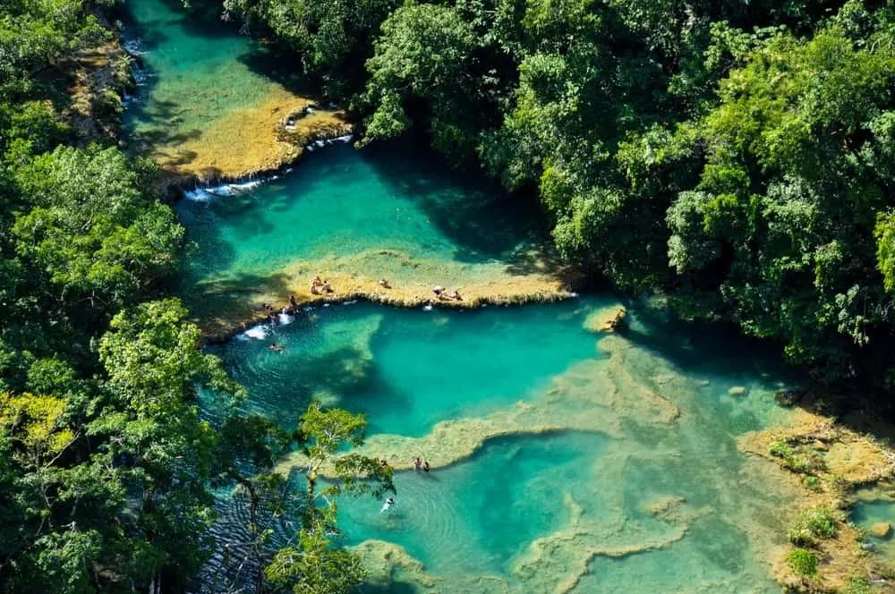 piscinas naturales de Semuc Champey