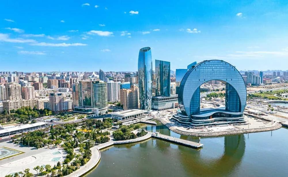 ciudad moderna de Azerbaiyán