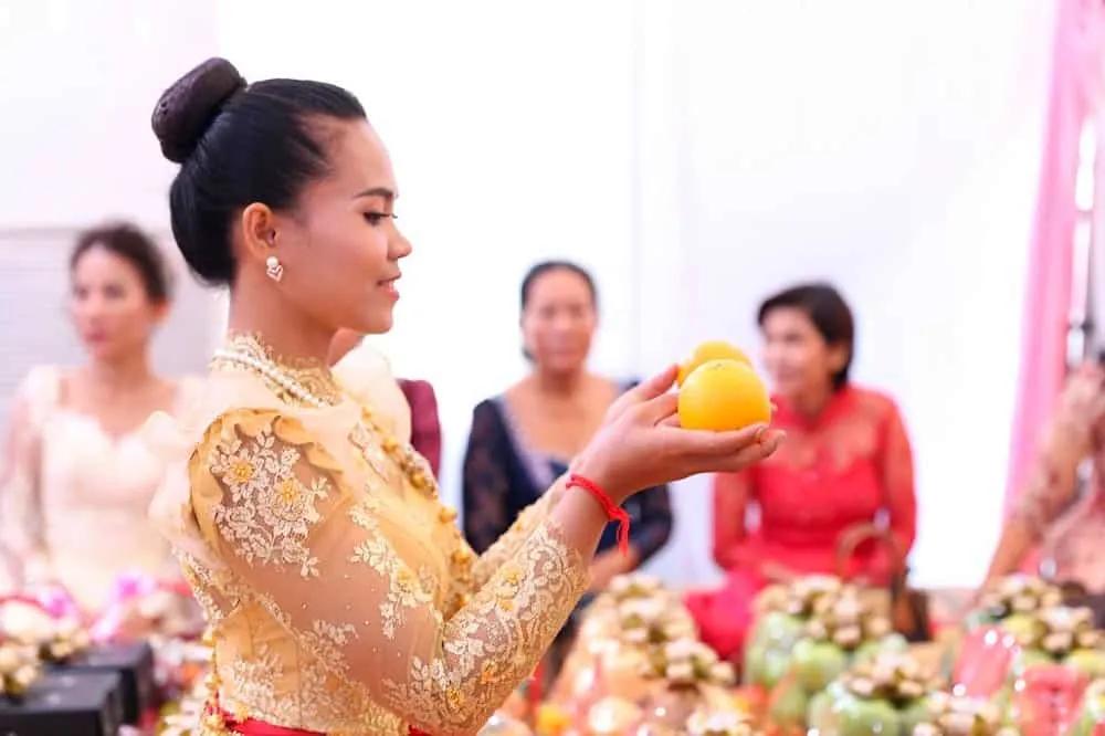 Chicas en Camboya