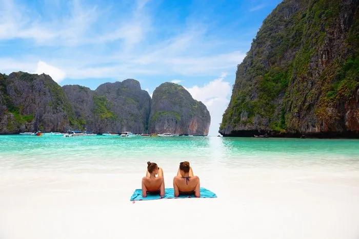 expectativa vs realidad Maya Bay Tailandia