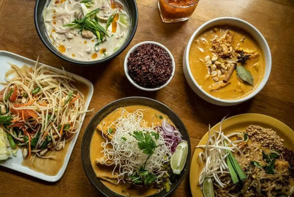 gastronomía de Koh Phangan