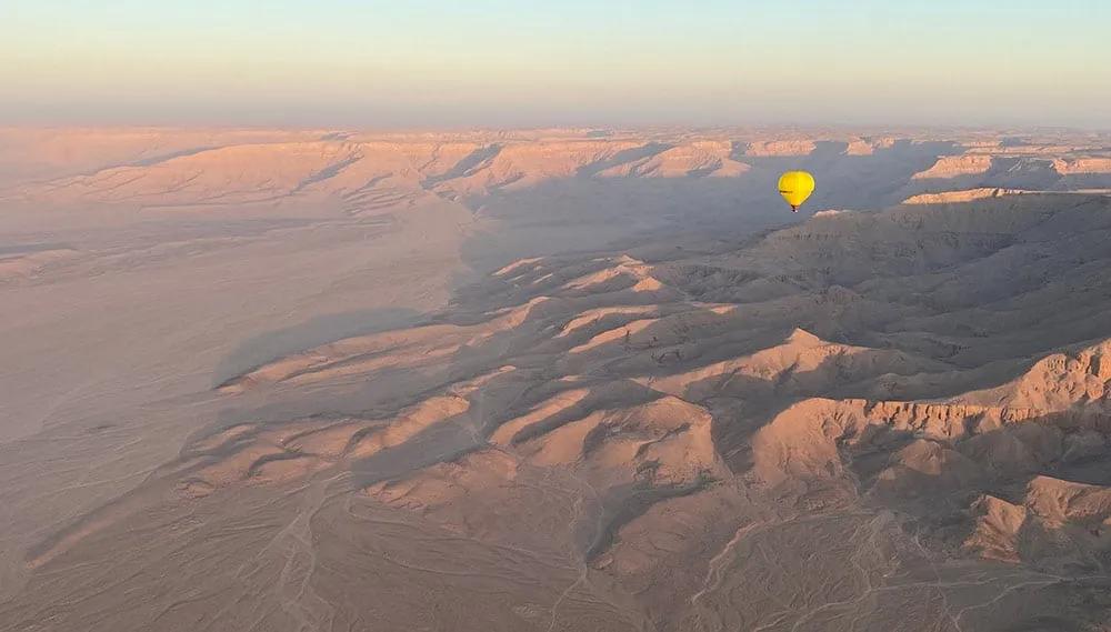vuelo en globo en Lúxor