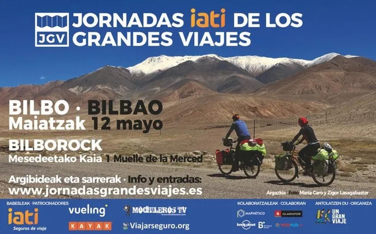 Jornadas IATI de los Grandes Viajes en Bilbao, 12 de mayo, Muelle de la Merced.