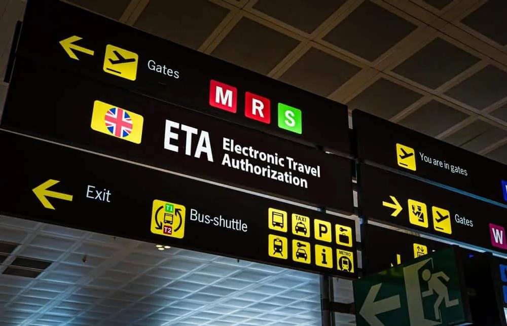 Permiso obligatorio ETA de United Kingdom
