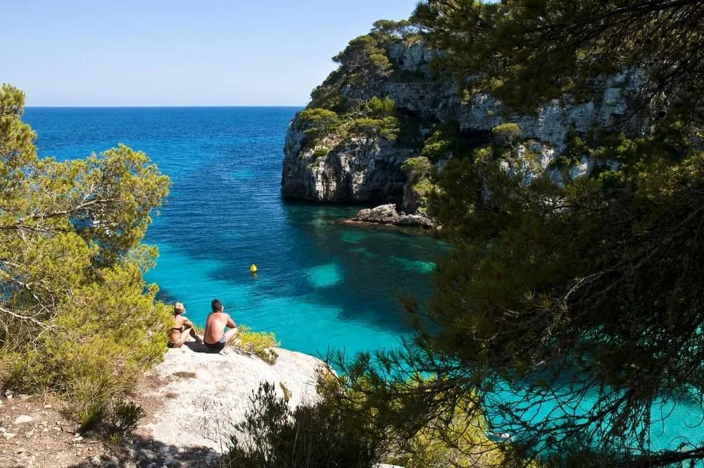 escapada romantica a Menorca