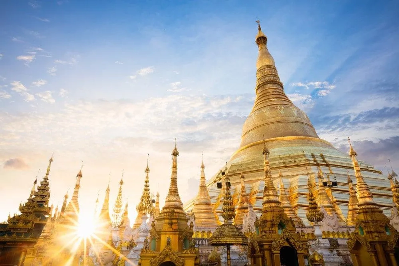 ruta de dos semanas de viaje a Myanamar Birmania