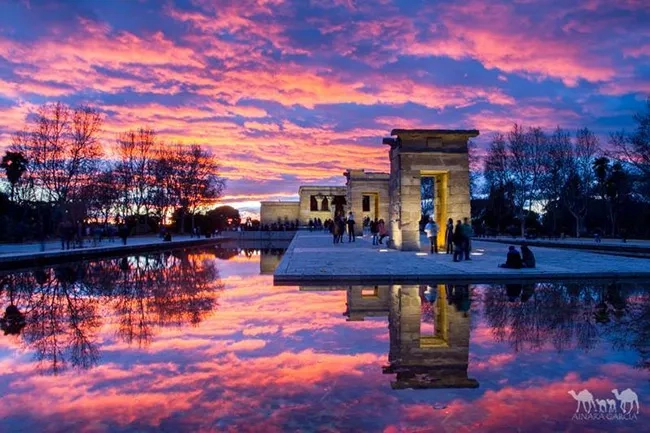 puesta de sol madrid
