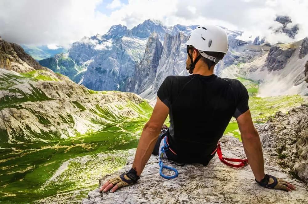 escalar en Los Dolomitas