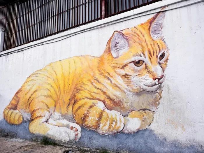 Street Art en Penang -Mapa arte callejero George Town